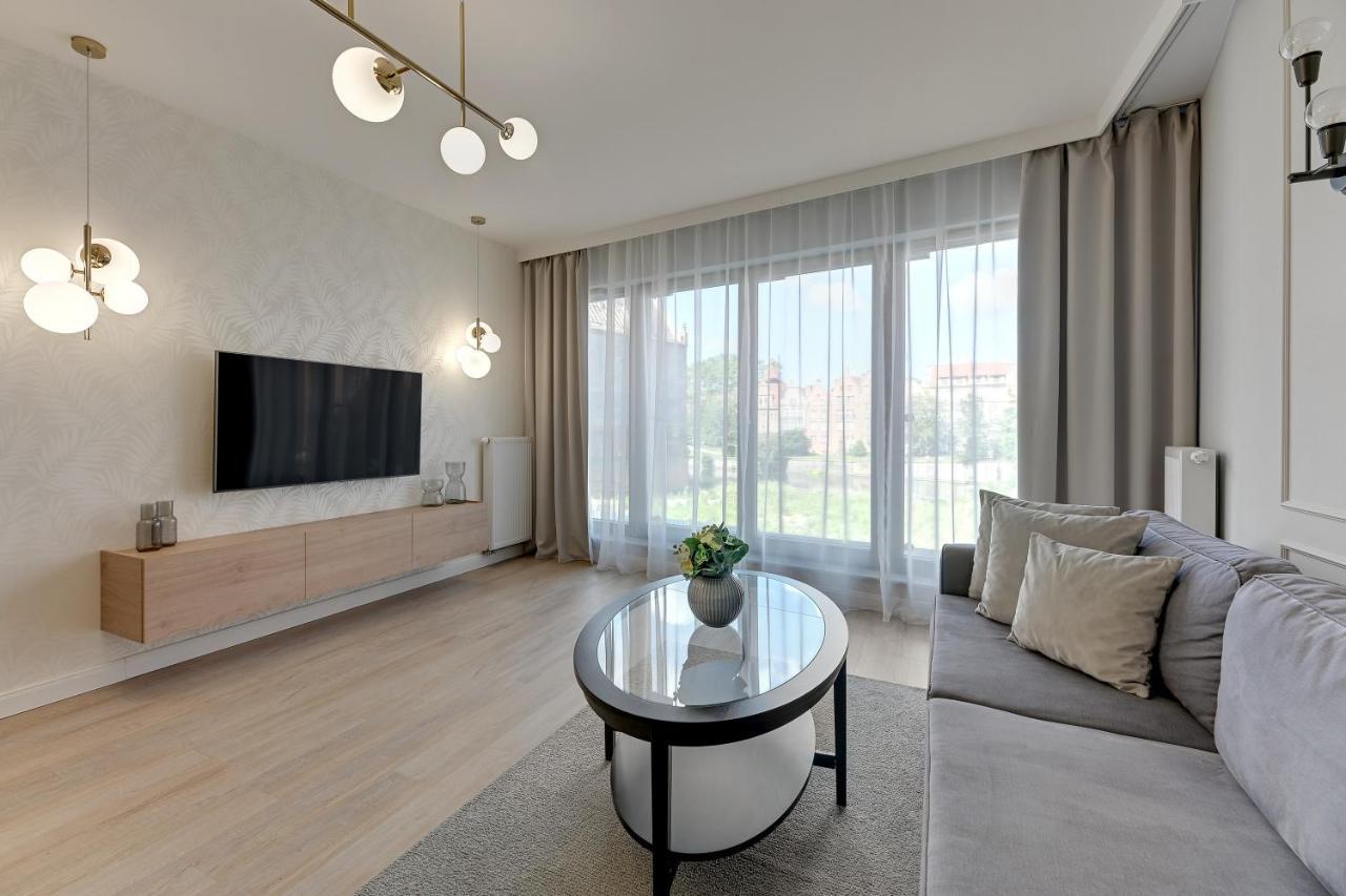 Grano Residence Riverview - Pool, Gym & Spa By Downtown Apartments Gdańsk Eksteriør bilde