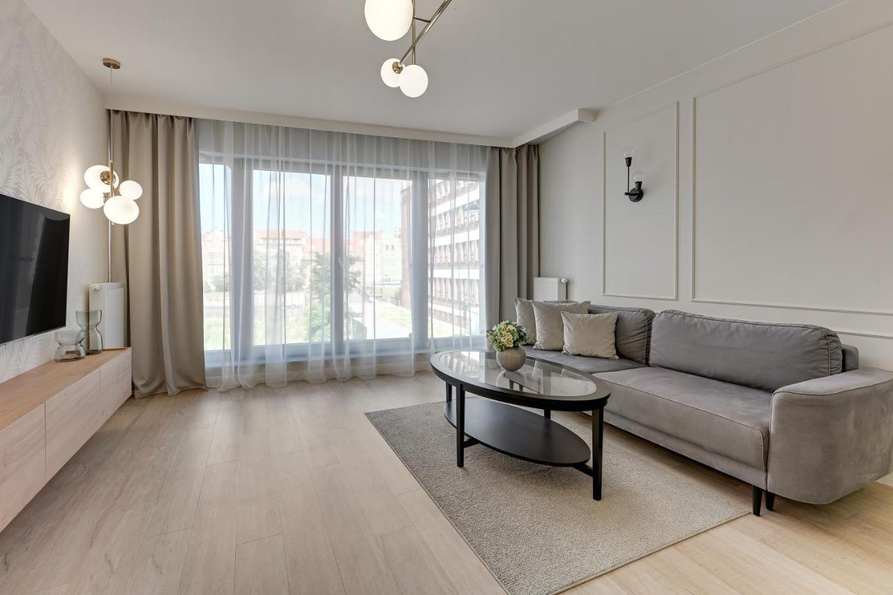 Grano Residence Riverview - Pool, Gym & Spa By Downtown Apartments Gdańsk Eksteriør bilde