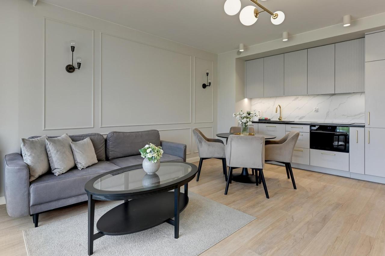 Grano Residence Riverview - Pool, Gym & Spa By Downtown Apartments Gdańsk Eksteriør bilde