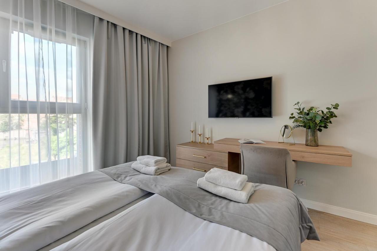 Grano Residence Riverview - Pool, Gym & Spa By Downtown Apartments Gdańsk Eksteriør bilde